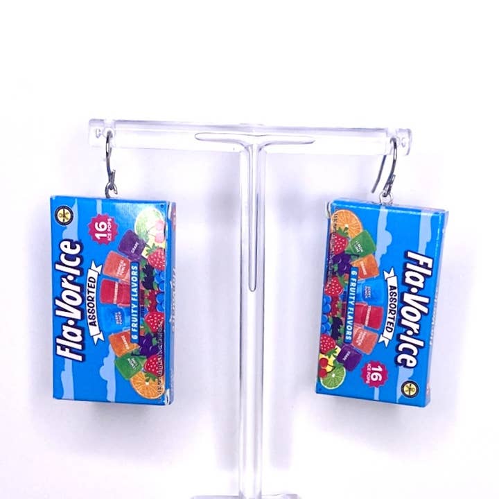 Fla-Vor-Ice Earrings for wholesale by Kismet Designs