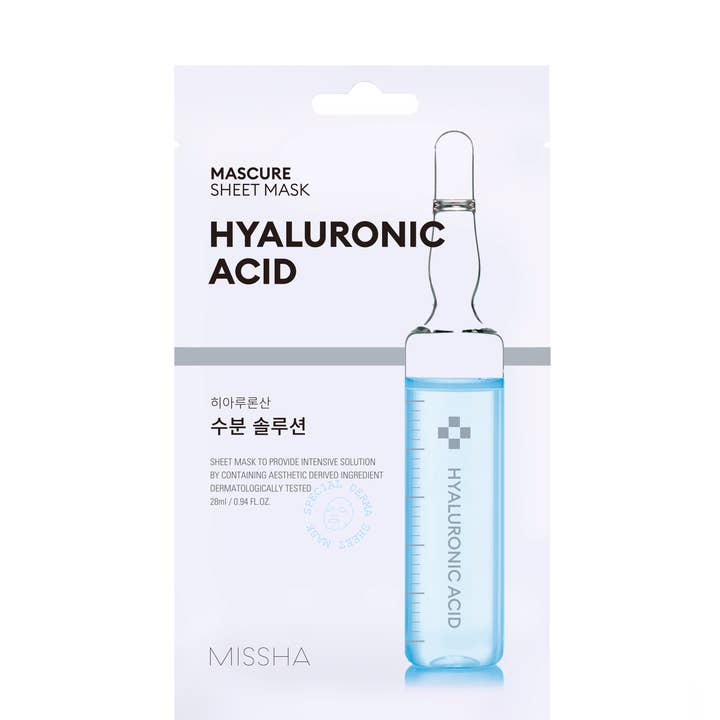 MISSHA Hydra Solution sheetmask med hyaluronsyra MS200264 för wholesale av TRENDING CORPORATE