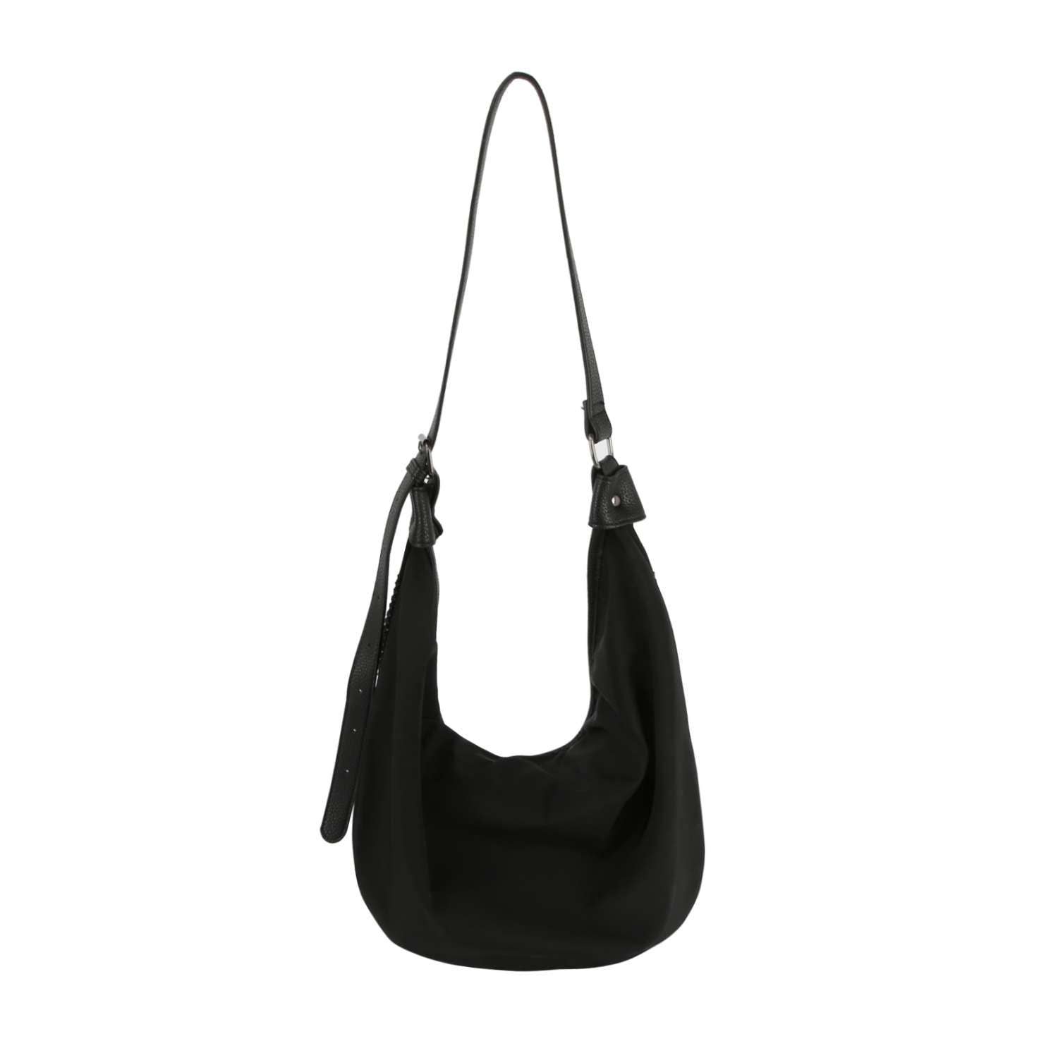 Handbag Express – wholesale Axelremsväska – Dam – Dazzling Rhinestone Hobo handväska - Gunmetal tonad hårdvara2