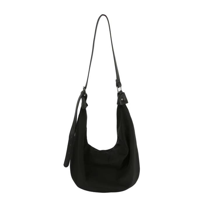 Handbag Express - Wholesale Shoulder Bag - Women's - Dazzling Rhinestone Hobo Handbag - Gunmetal toned hardware2