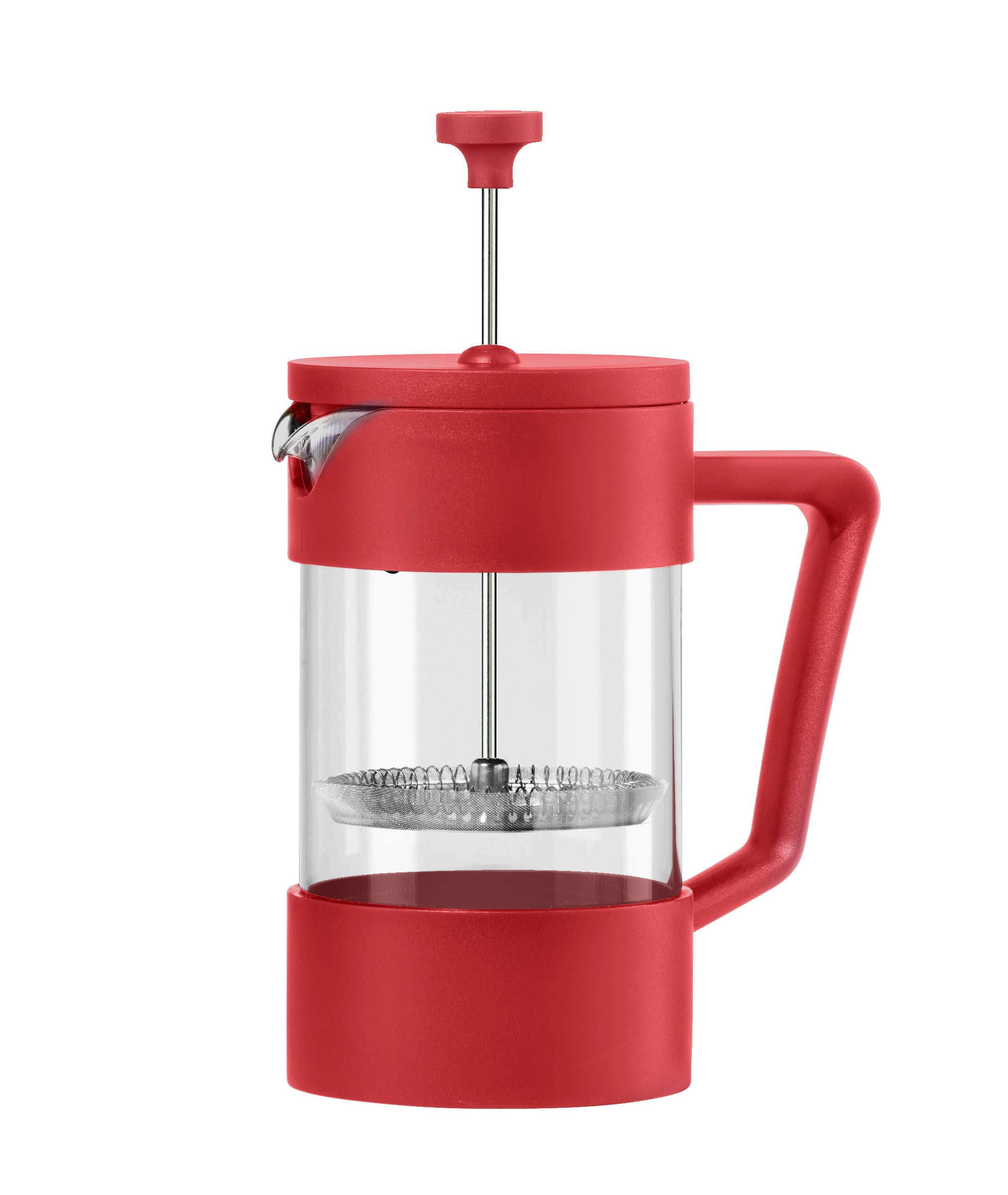 Oggi - Vendita all'ingrosso Caffettiere French press - Caffettiera a stantuffo in vetro borosilicato da 5 tazze (600 ml, 20 oz)5
