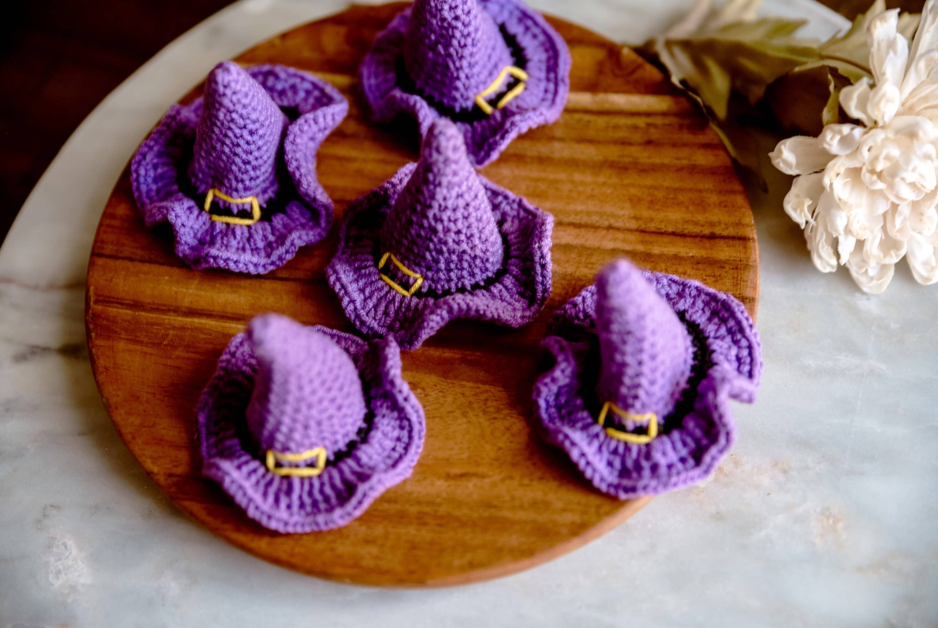 Hemsin Atelier – Clips para cabelo - Criança por atacado – Ganchos de Cabelo com Chapéu de Bruxa de Halloween2