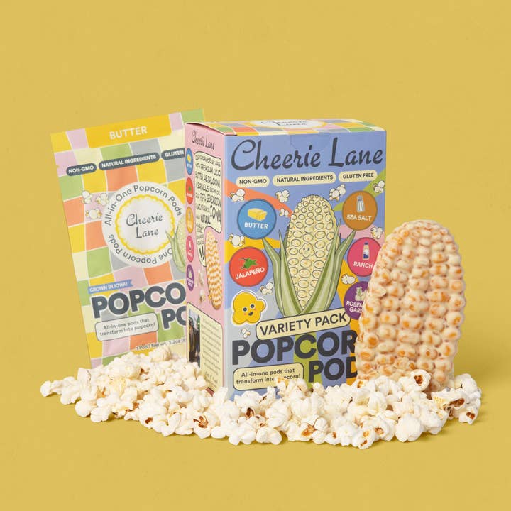 Cheerie Lane - Wholesale Popcorn - Popcorn Pod Flavor Variety Pack