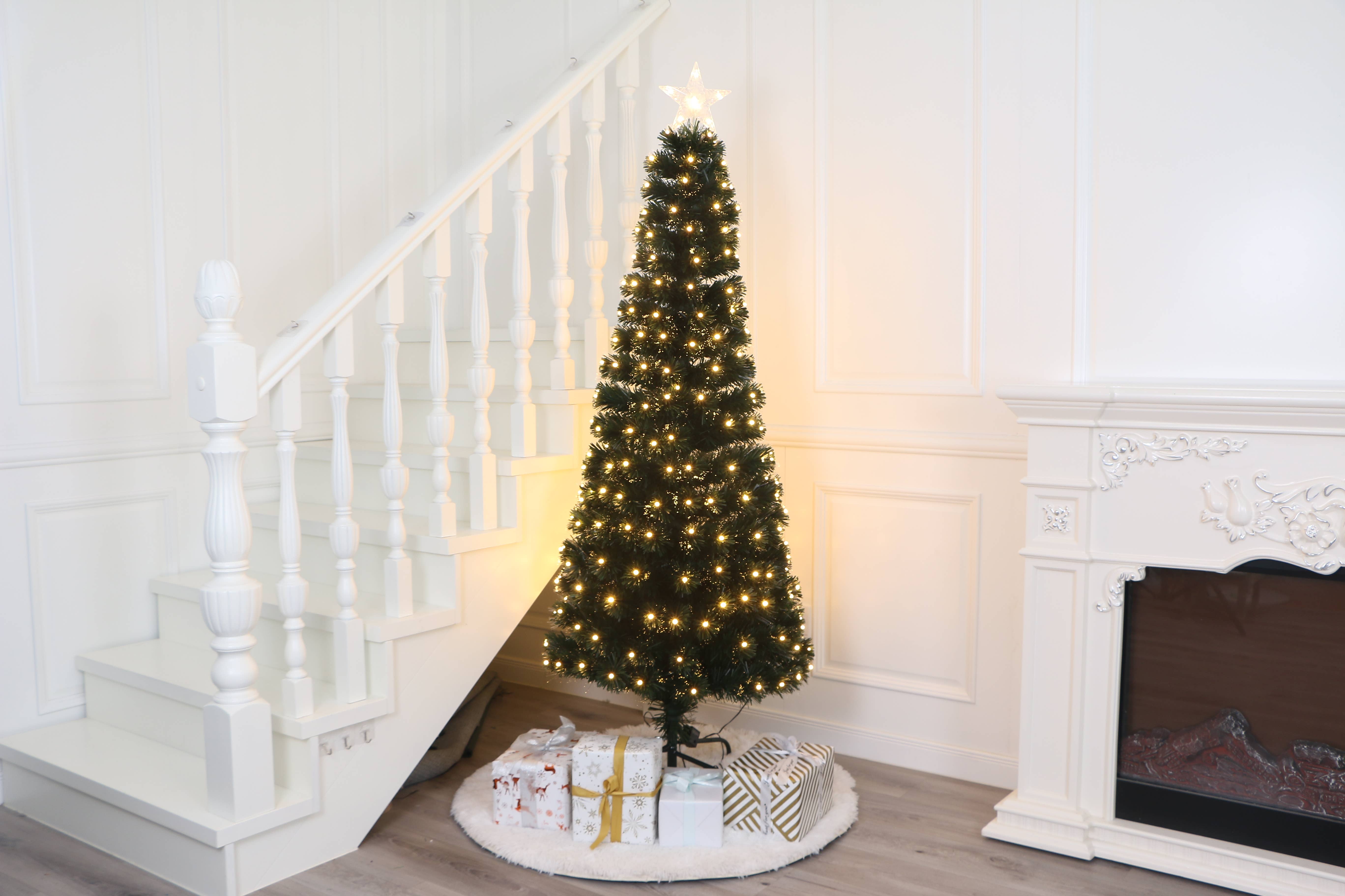 Hi-Line Gift Ltd. - Wholesale Artificial Christmas Tree - Pencil Christmas Tree with Warm Lights1