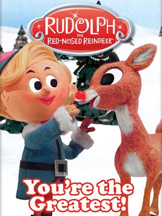 Rudolph - Rudolph - and Hermey Flat Magnet (2.5" x 3.5") for wholesale by Great Stuff Novelties (GSN) by NMR Brands