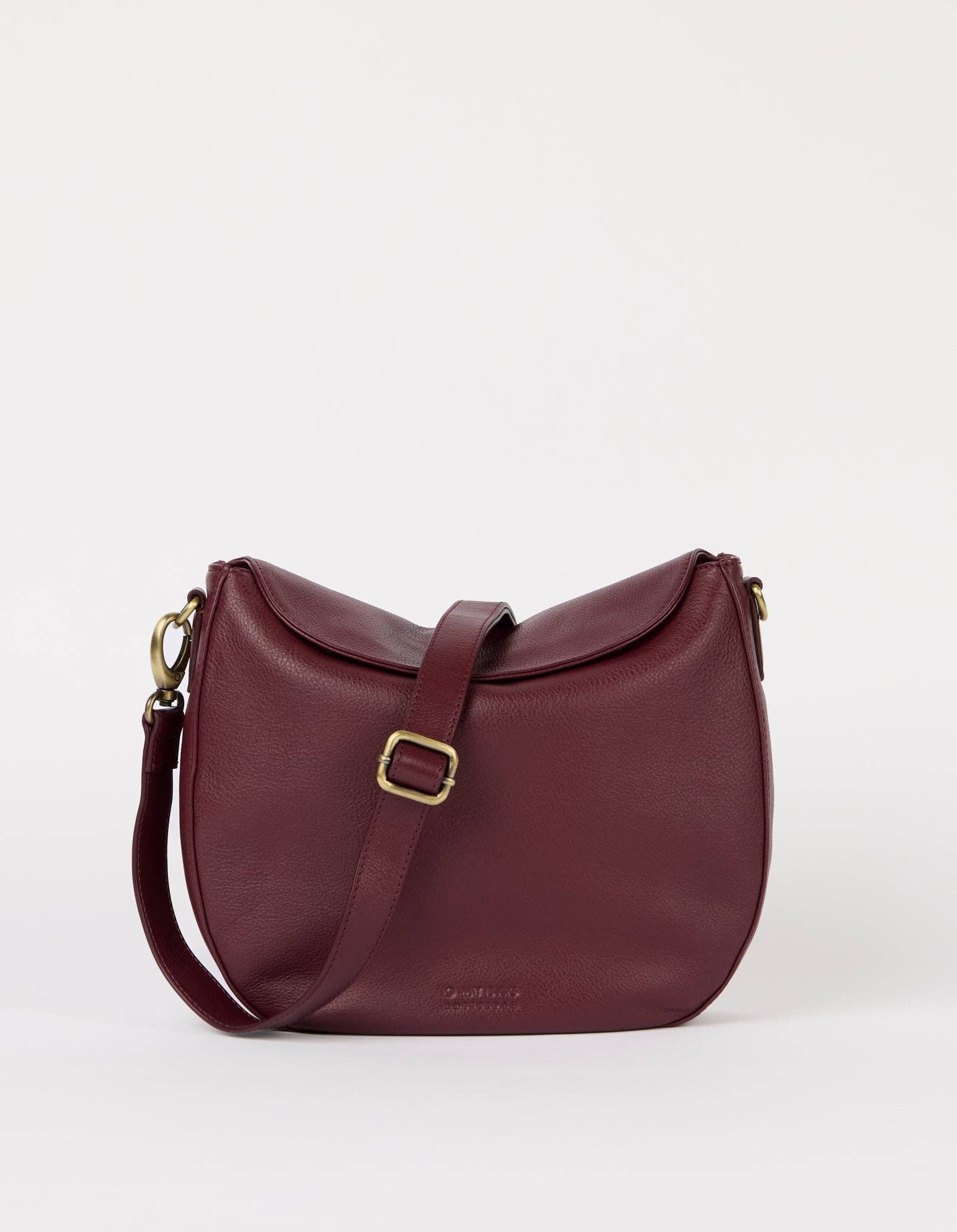 O My Bag - Wholesale Shoulder Bag - Women's - Lana - Dark Cherry Soft Grain1
