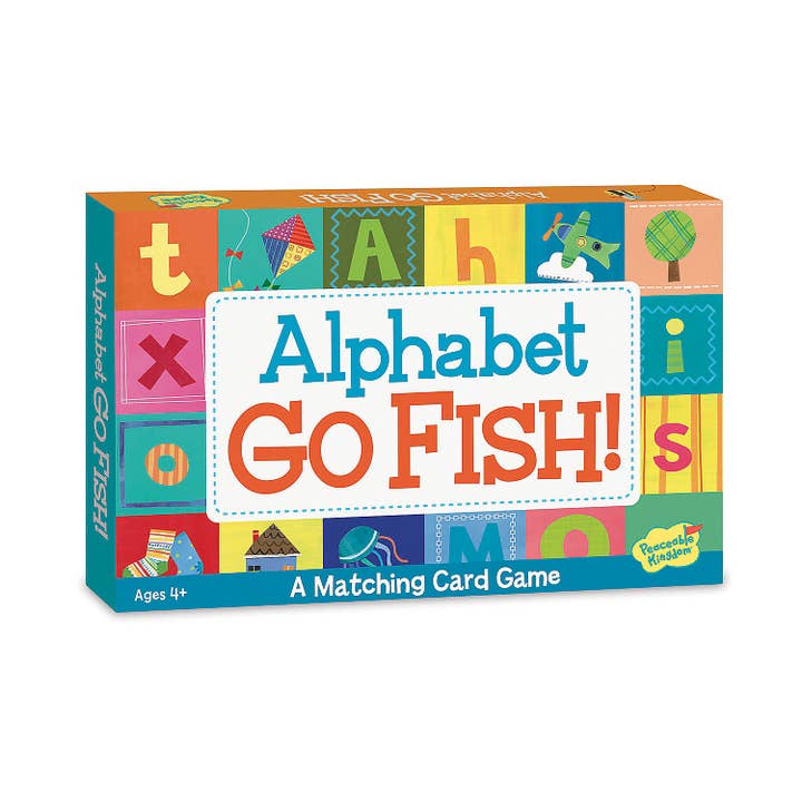 MindWare & Peaceable Kingdom - Wholesale Learning Cards - Kids & Baby - Alphabet Go Fish!