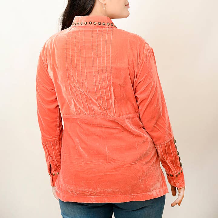 LS Western - Wholesale Tunic - Women's - ADSH033 Fabric Women Shirt Dress Tunic Ladies Girl Top6