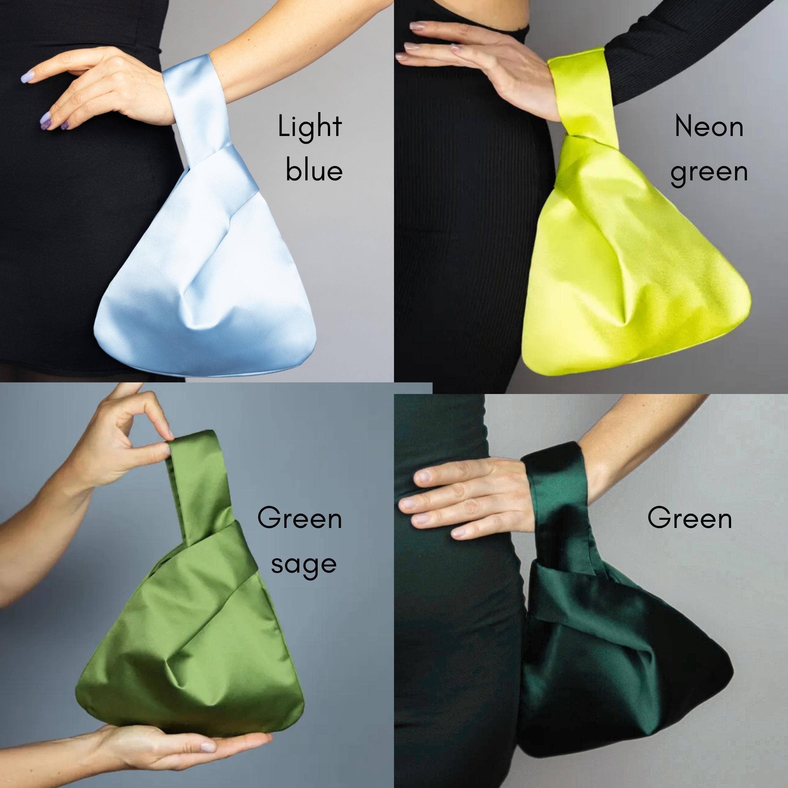 BridalSpain - Wholesale Clutch Bag - Women's - Japanese Knot Navy Blue Satin Evening Clutch Bag0