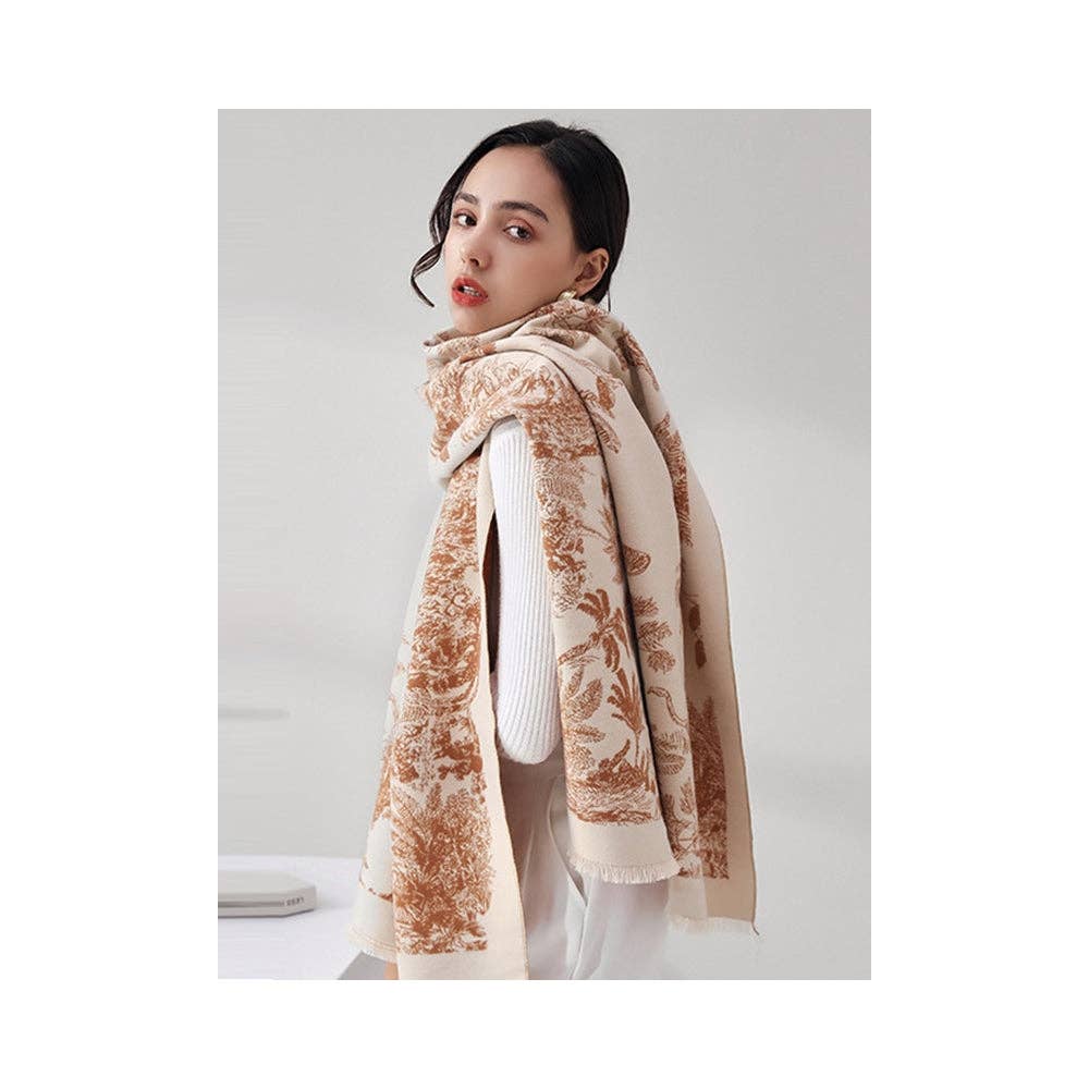 ShieldChic - Wholesale Scarf - Women's - Casual 5 Colors Imitated Cashmere Scarf5