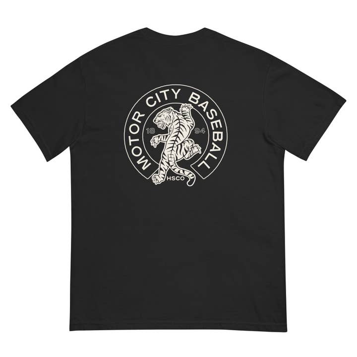 T-shirt de baseball Motor City 2.0 pour la vente par Homeward Supply Co