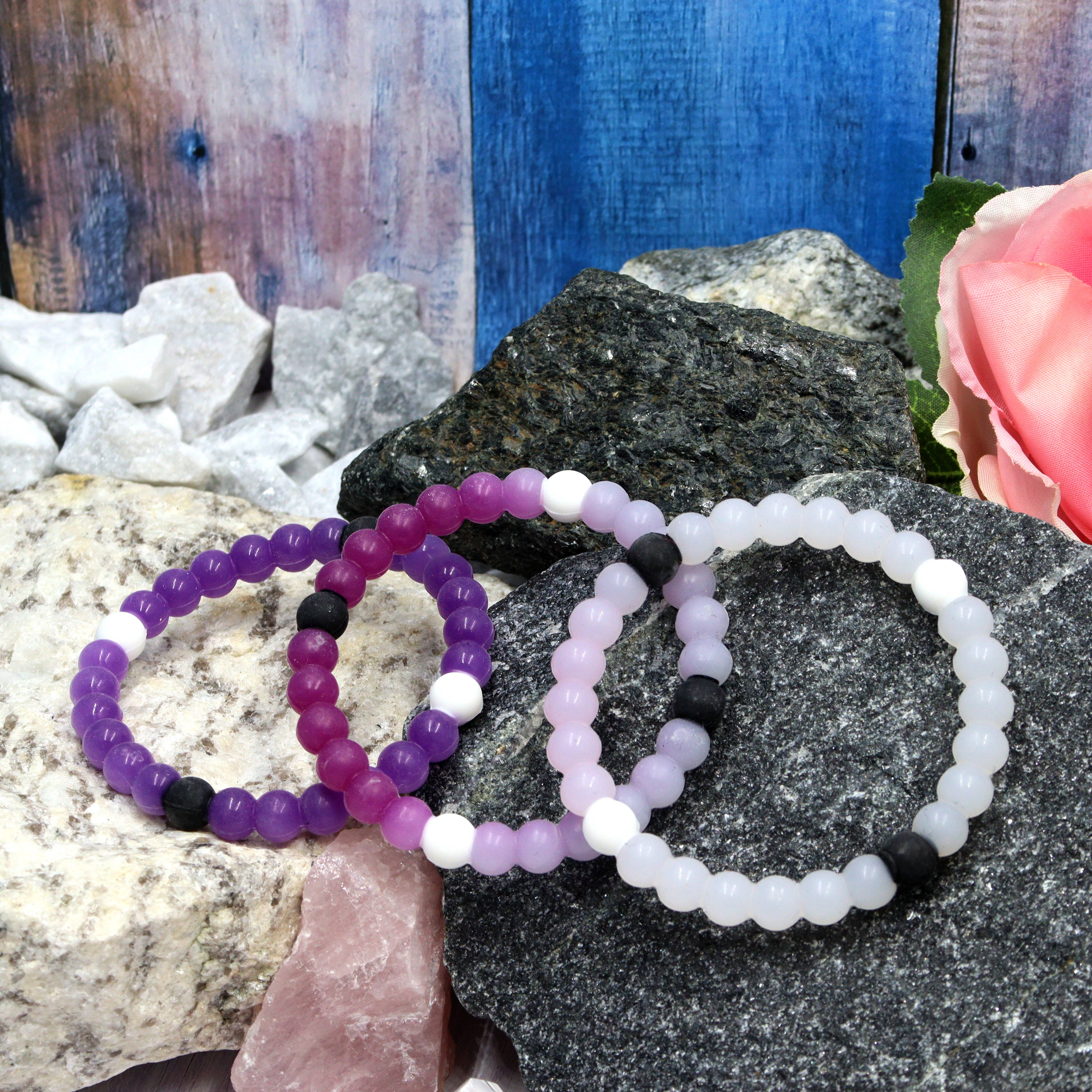 Frog Sac - Wholesale Beaded Bracelet - Kids - Solar Reactive Silicone Bubble Bracelets - 6 Pack9