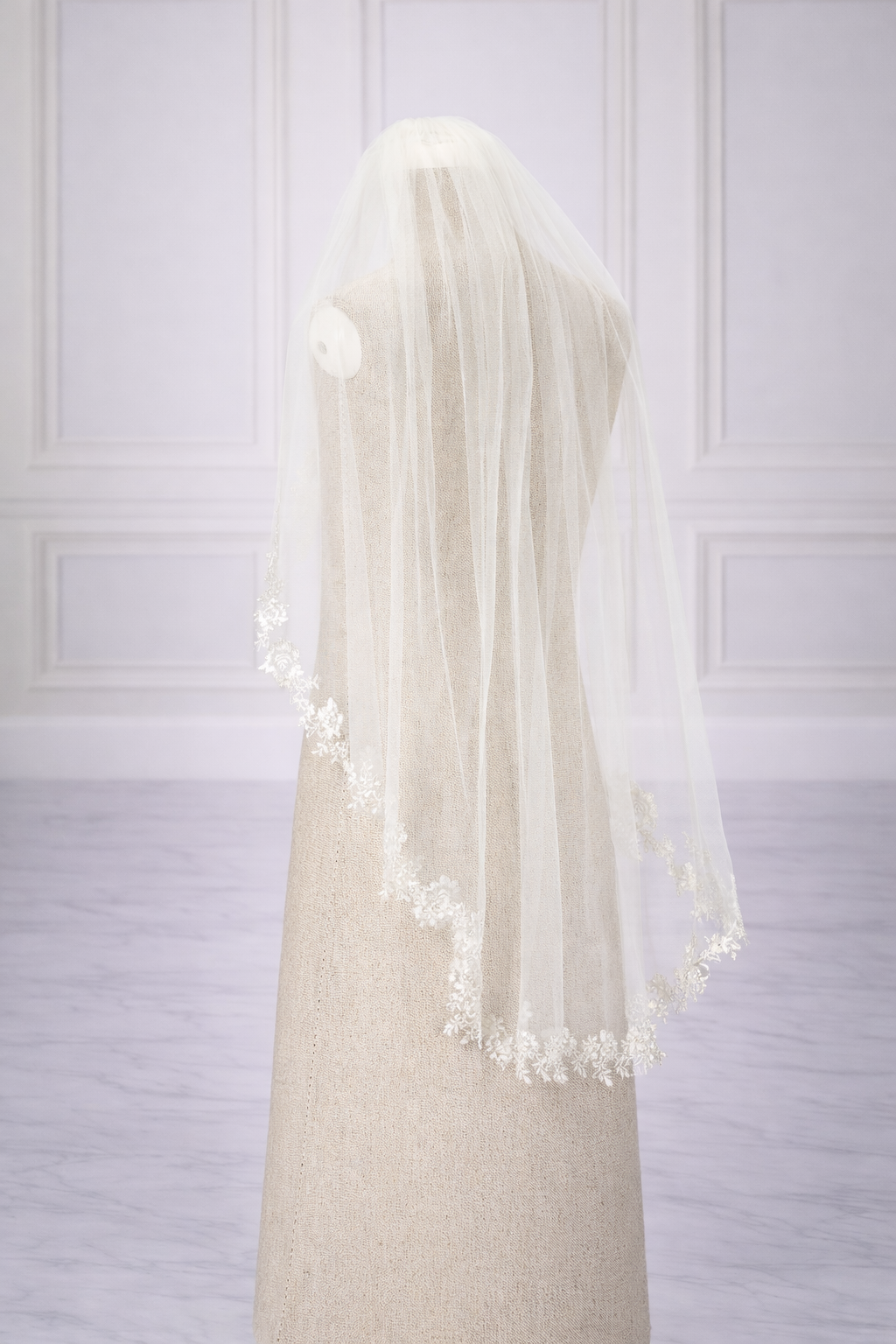 Bajabella - Wholesale Veil - Women's - Veil for Girls with Lace, Communion Veil3