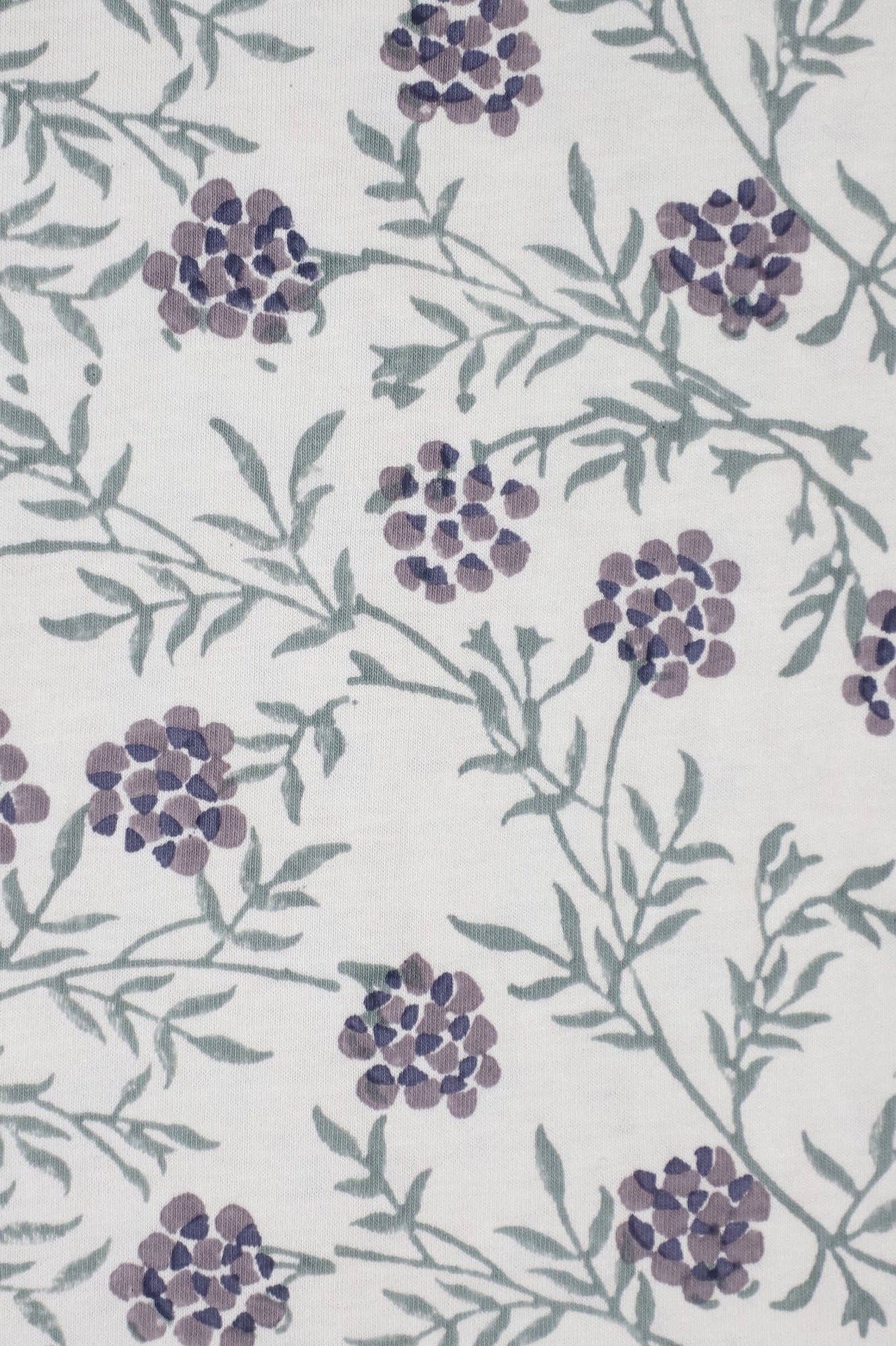 Passion Lilie - Wholesale Dress - Women's - Alyssa Organic Cotton Dress - Purple Floral3