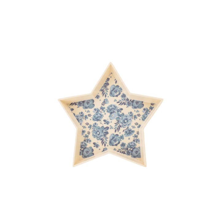 My Mind’s Eye - Wholesale Serving Tray - HAM1120 - Hamptons Star Shaped Bamboo Reusable Tray Set