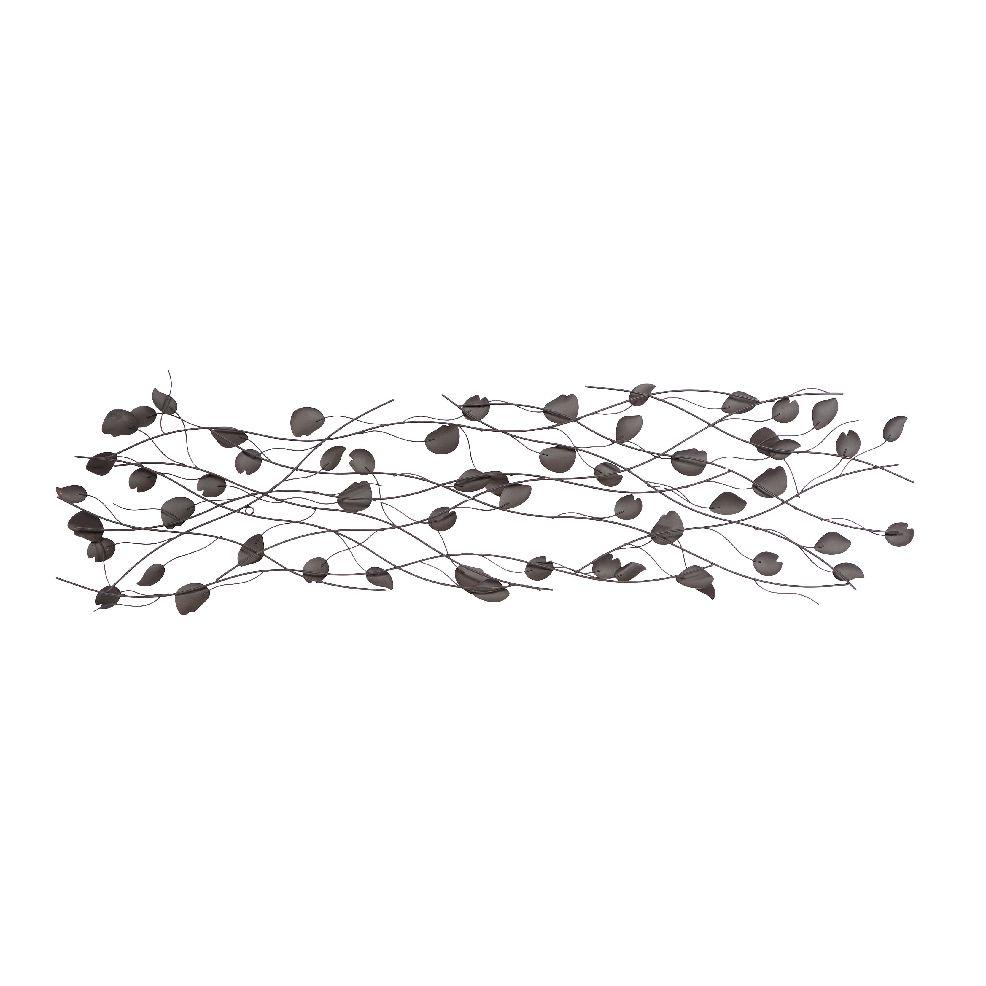 Import Corner – Großhandel 3D-Wandkunst – A-50490: METALL-WANDDEKORATION 60" B, 16" H3