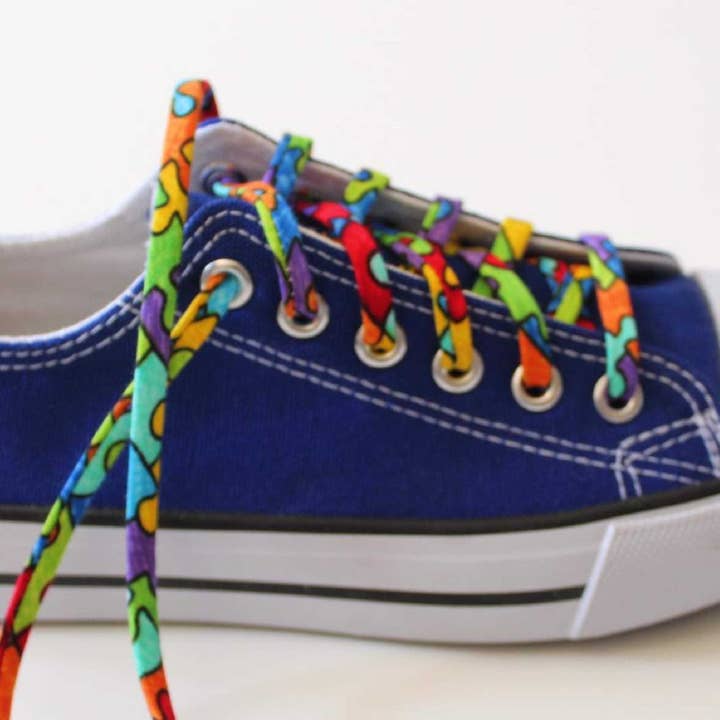 Cute Laces - Wholesale Shoelaces - Kids & Baby - Jigsaw Puzzle Cute Shoe Laces for Adults & Kids1
