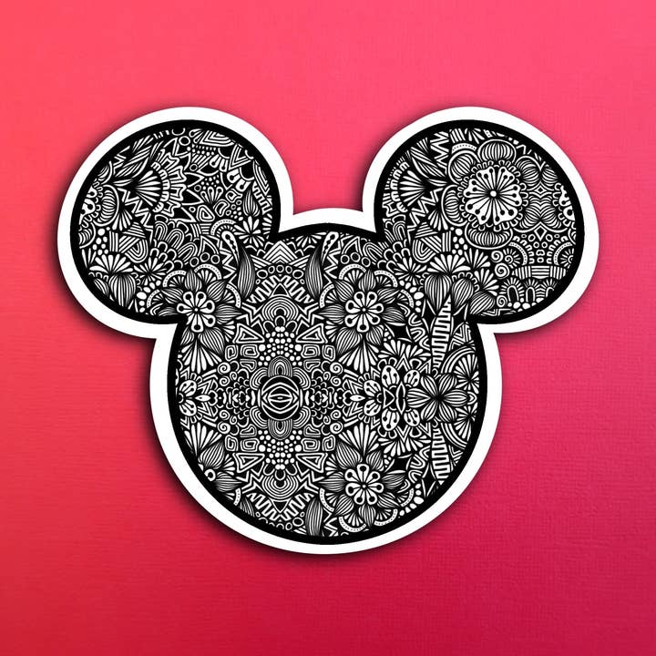 Mr. Mouse Sticker for wholesale by Zenspire Designs