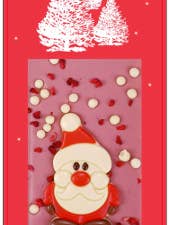 Comptoir du Cacao · Ruby chocolate bar, Santa, red box for wholesale by French Feast