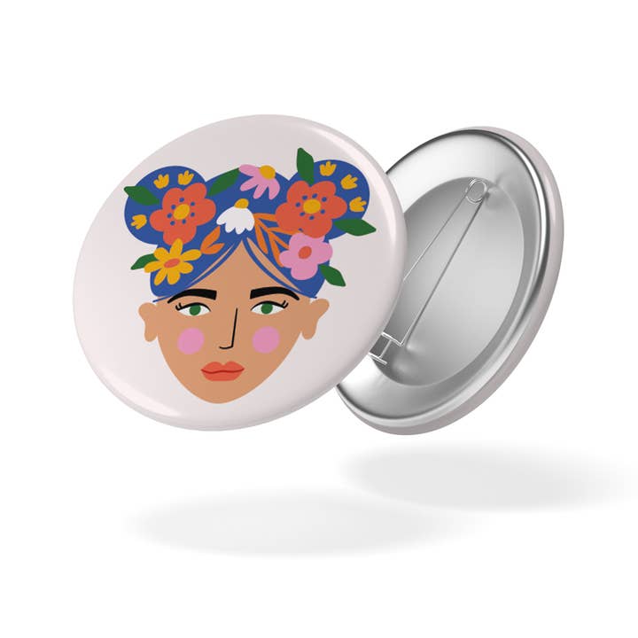 SPRING Badge - Flower Girl for wholesale by Maison Joliette