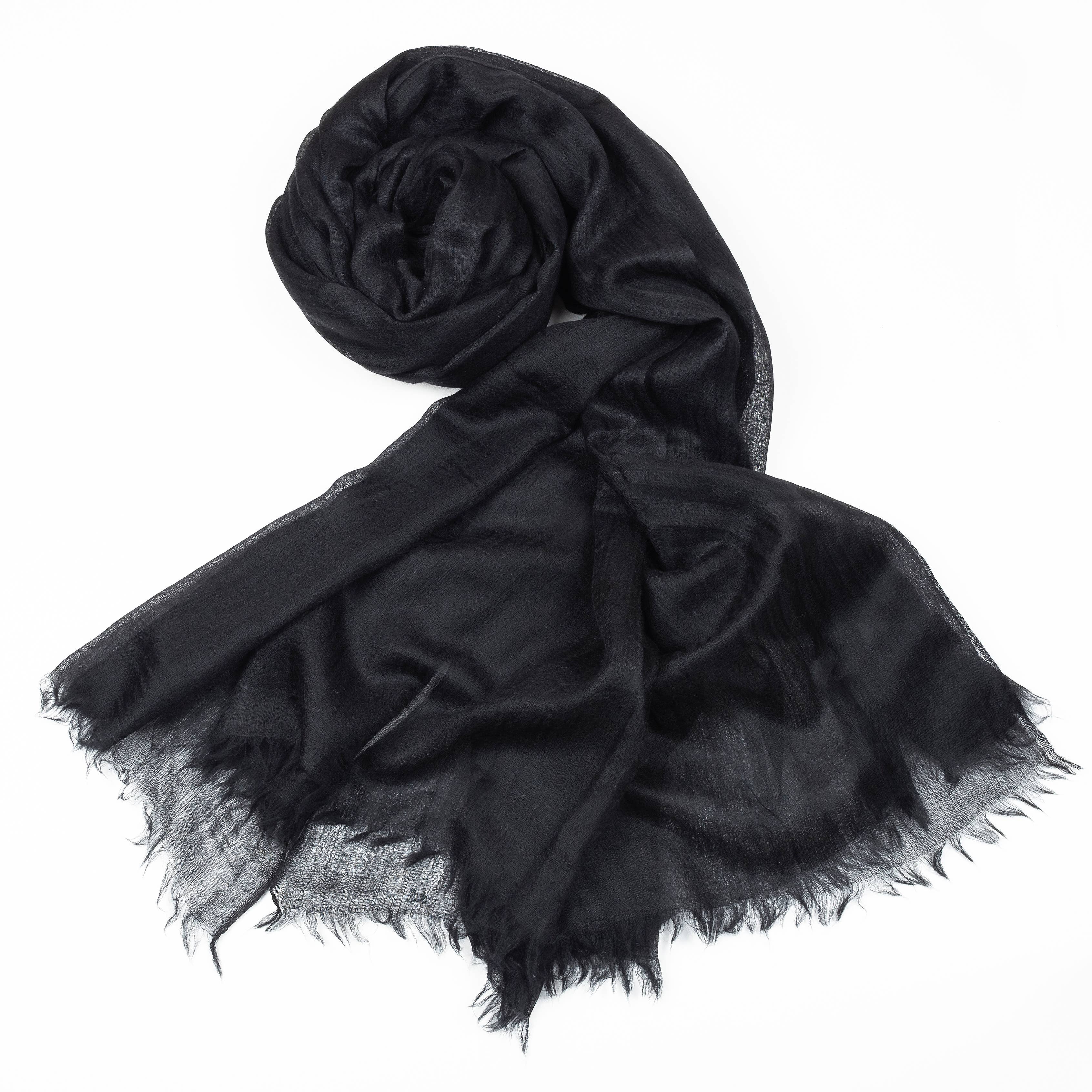 Bel Cashmere S.C. - Vente Écharpe – femme - Châle ultra fin en cachemire Florencia16