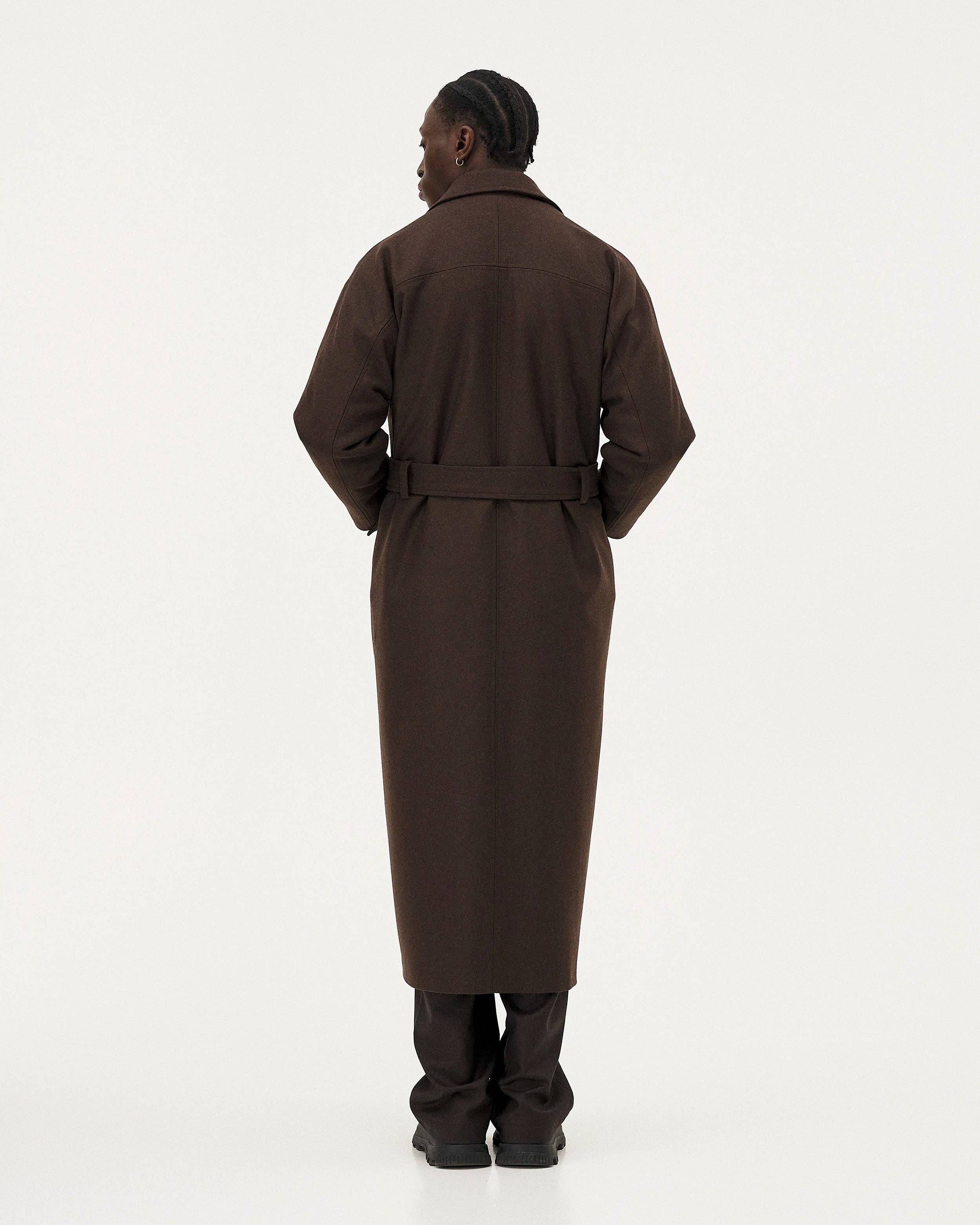 NOYOCO - Wholesale Coat - Women's - Sarvik Brown Coat3