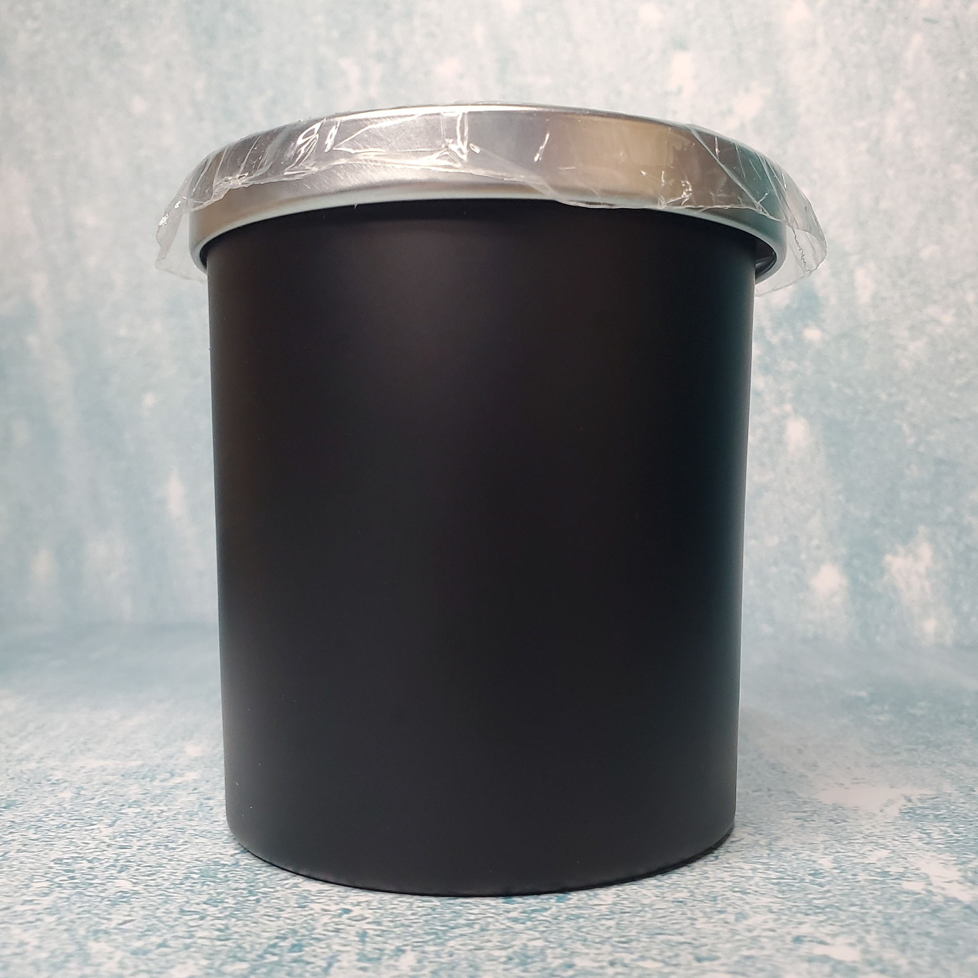 Peachyfrog - Wholesale Jar/Filled Candle - 100% Soy Candle | Matte Black Jar with Silver Lid3