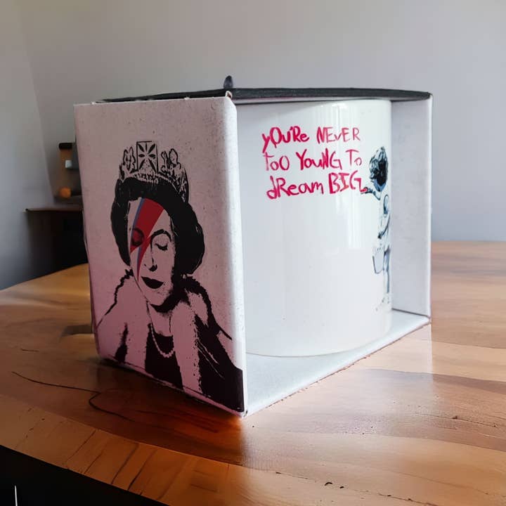 URBAN.ITY SRL - Wholesale Coffee Mug - Banksy Ceramic Mug 325ml - Dream Big2