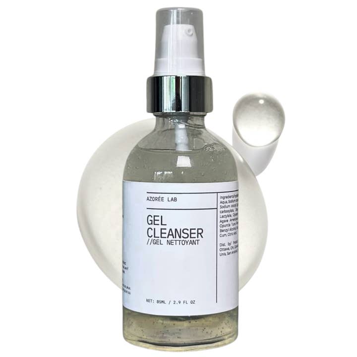 Gel Cleanser // Balancing Prickly Pear Extract + Aloe Vera for wholesale by Azoree Lab