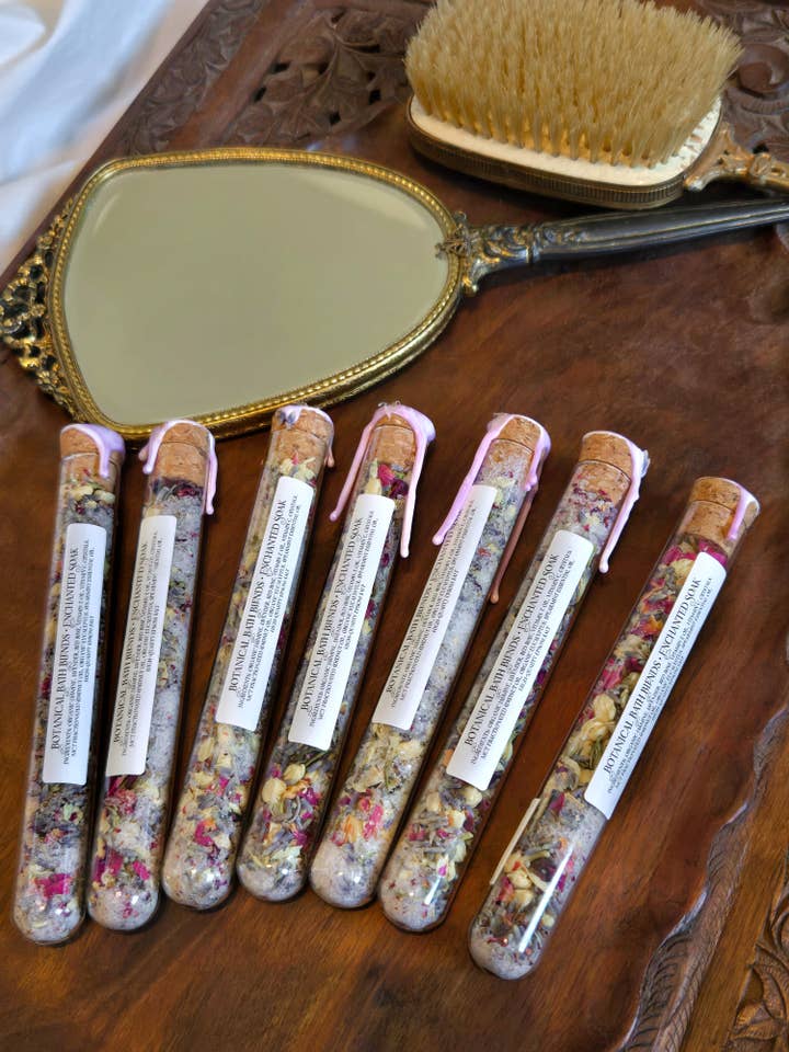 Tiro de banho de imerso encantado por atacado de Botanical Bath Blends LLC