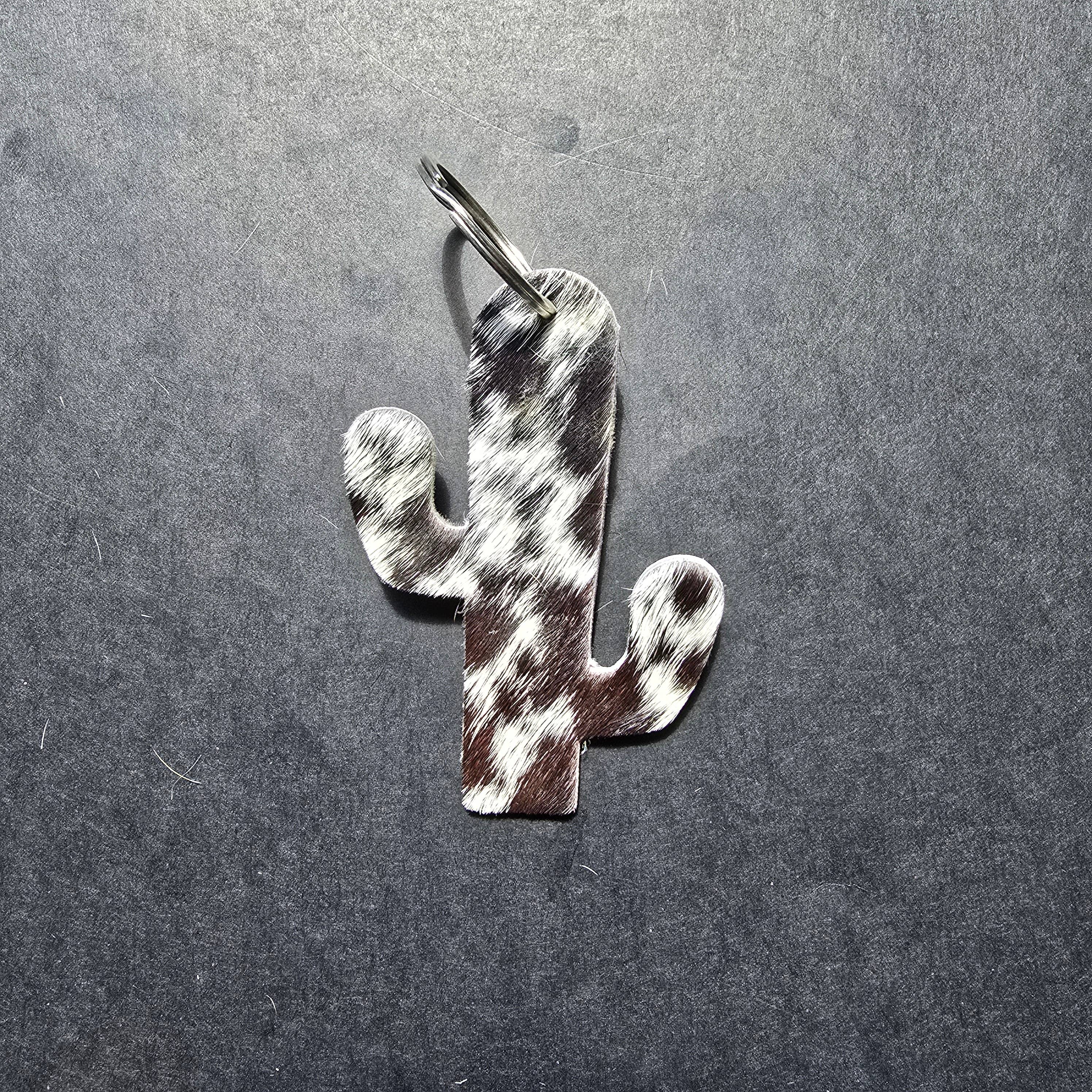 Ranchers Closet - Vente Porte-clés – unisexe - 10 pcs. Porte-clés en cuir véritable de cactus – Fait main en poils5