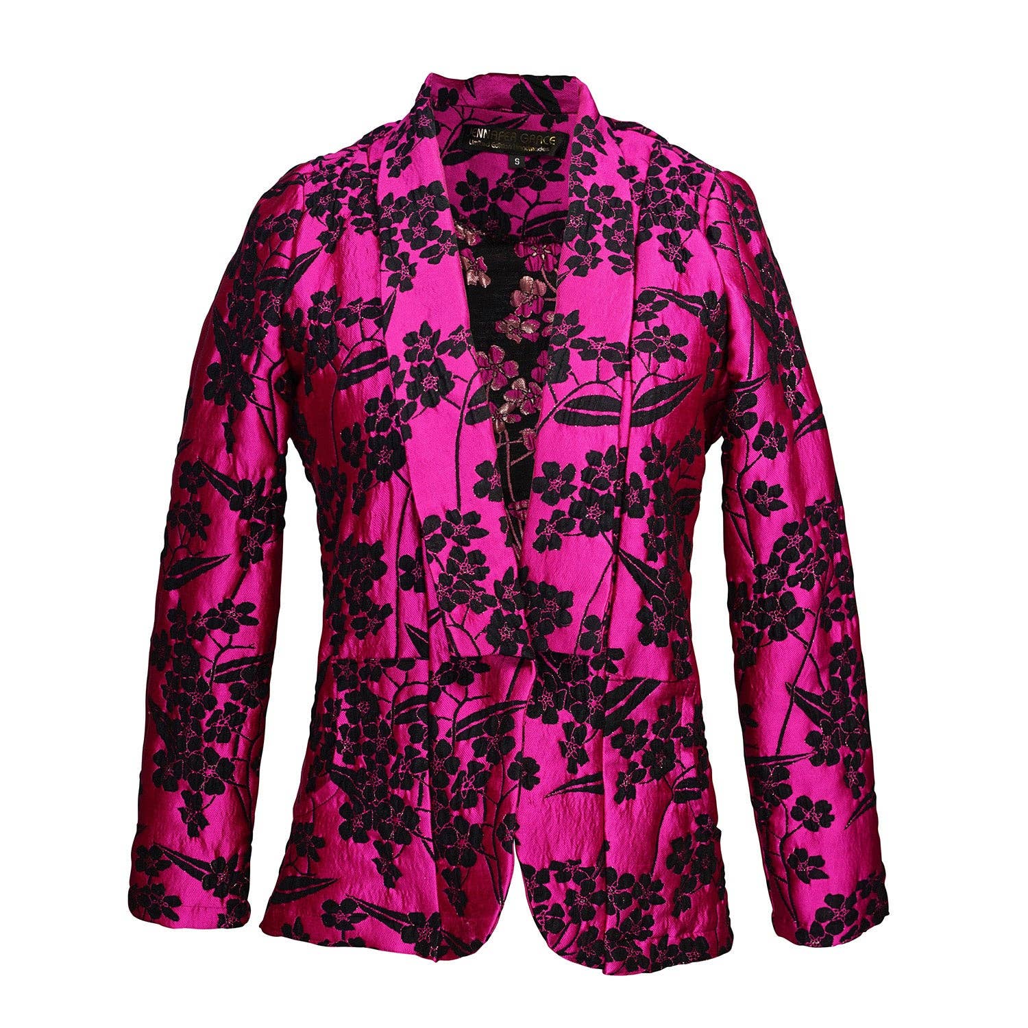 Jennafer Grace – wholesale Blazer – Women's – Raspberry Blossom Blazer5
