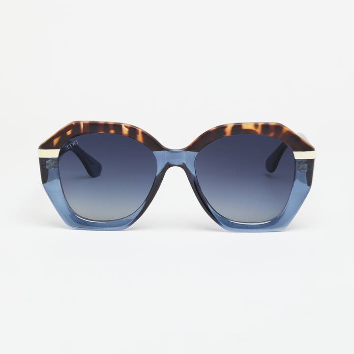 TIWI - Wholesale Sunglasses - Women's - Sunglasses tricolor green tortoise/blue/beige0