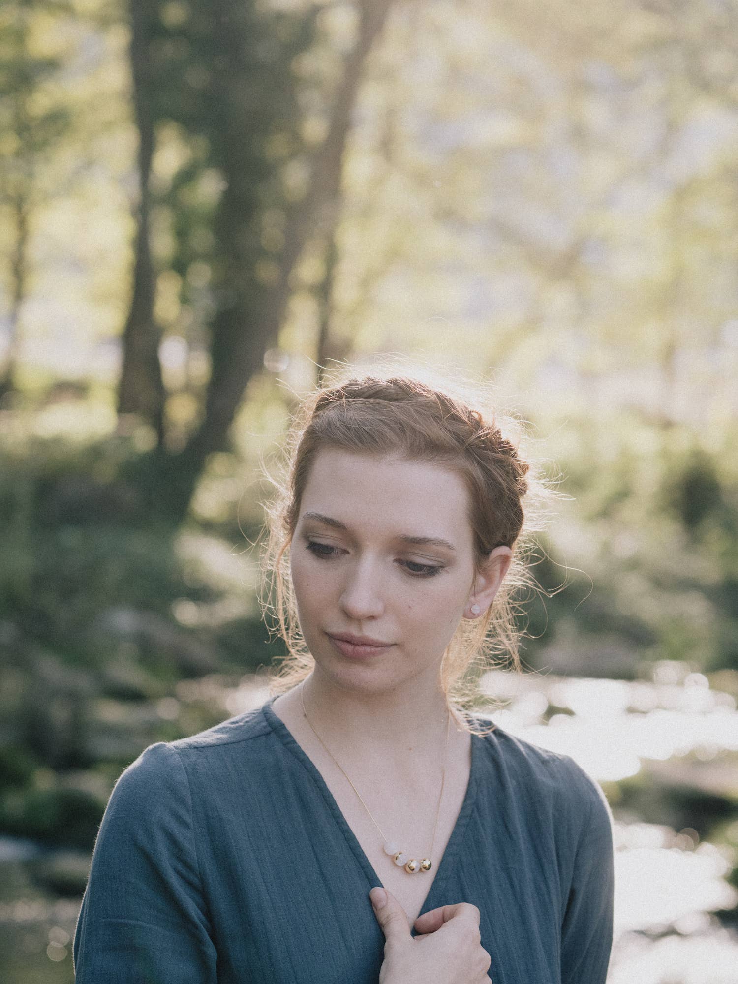 Fauna y Flora – Großhandel Kette mit Anhänger/Charm – Lunare Halskette mit Mondphasen3