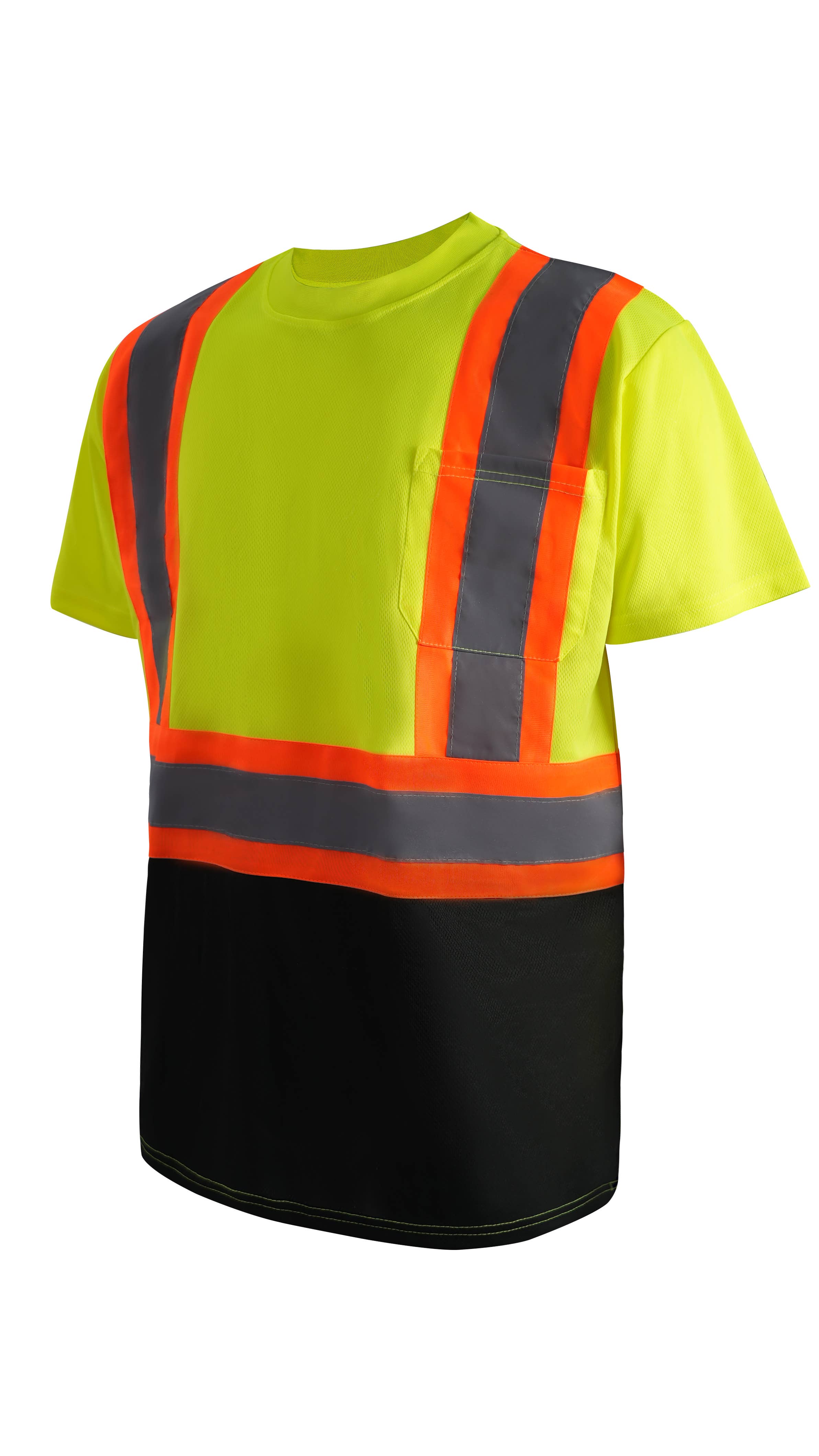 LeeHanTon - Wholesale Safety Vest - Unisex - HIGH-VIS Safety Short Sleeve Shirt2