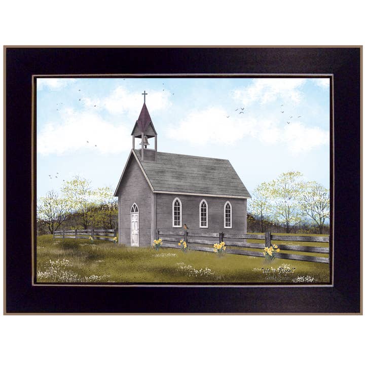 "He is Risen" by Billy Jacobs, Framed Print, Black Frame for wholesale by Trendy Decor 4U