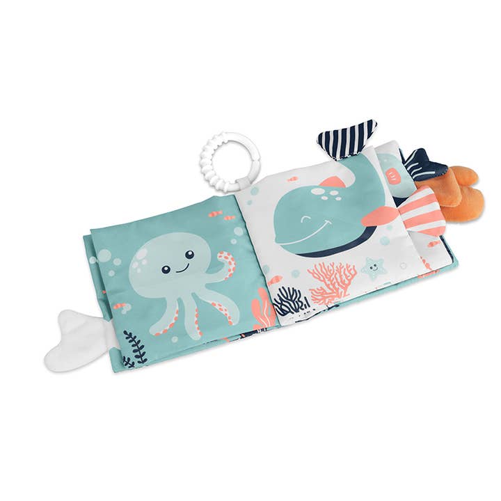 Marine Soft book for babies for wholesale by Miniland Educational