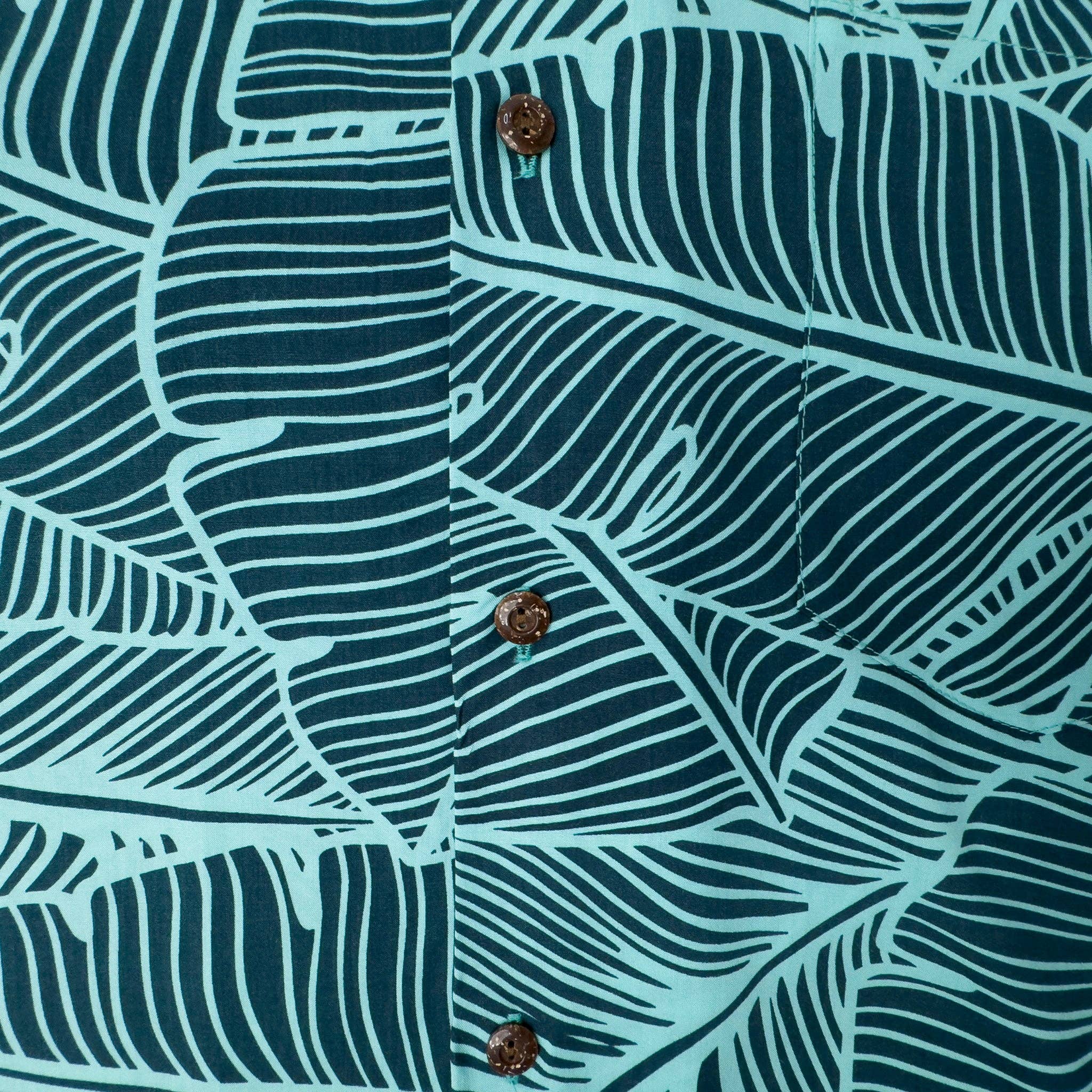 Hilo Hattie - Wholesale Button Down Shirt - Men's - Banana Leaf Aloha Shirt8