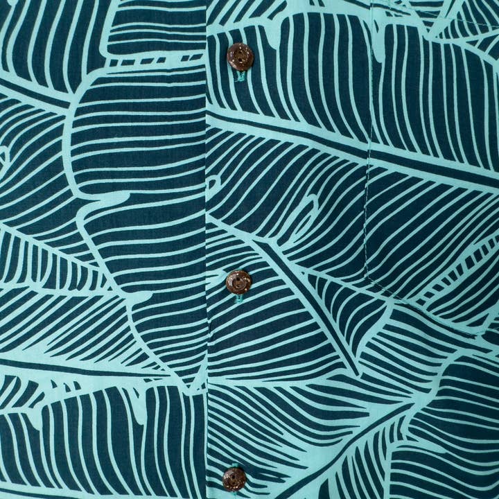 Hilo Hattie - Wholesale Button Down Shirt - Men's - Banana Leaf Aloha Shirt8