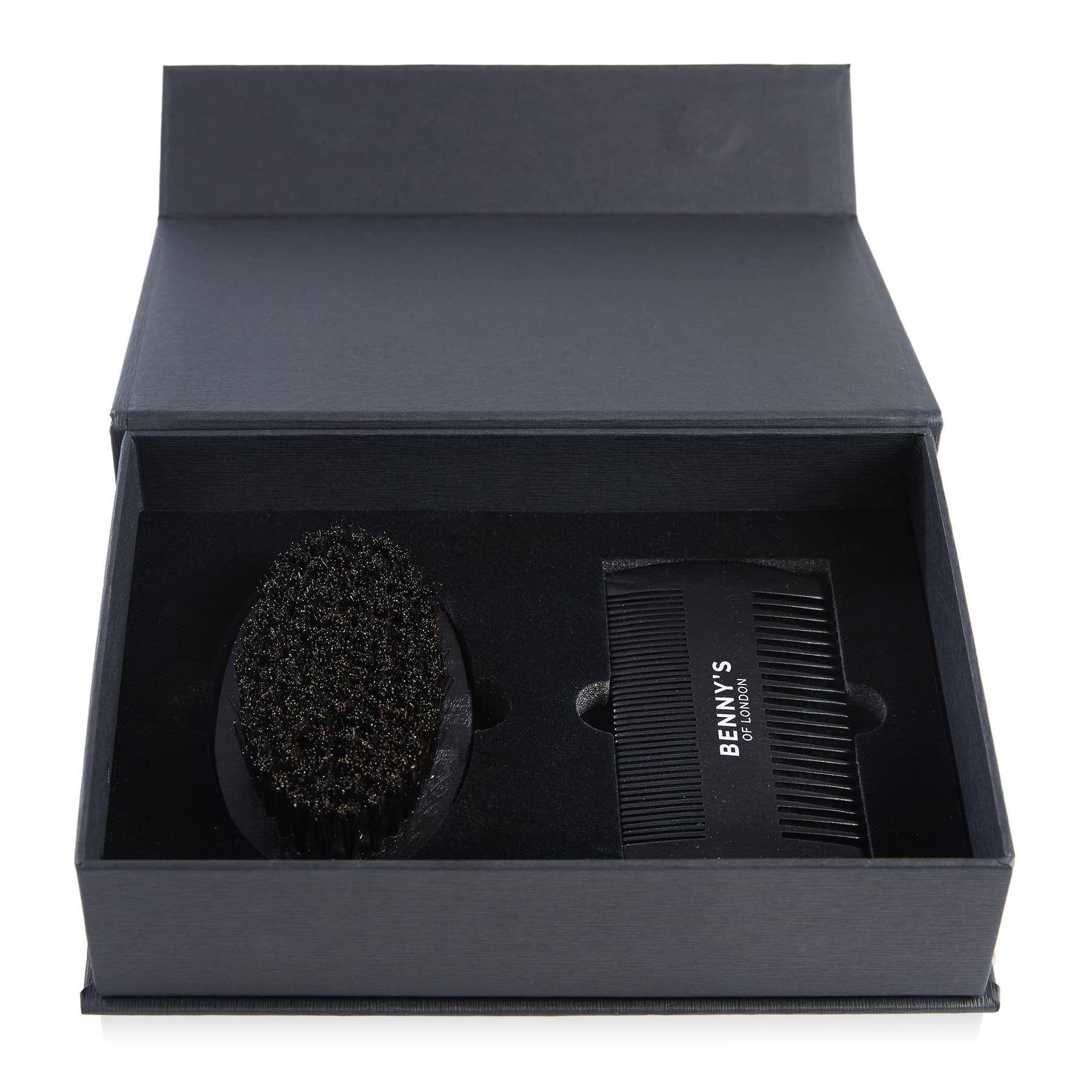 Benny's of London – wholesale Beard brush/comb – BENNY'S | Beard Brush & Comb Set1