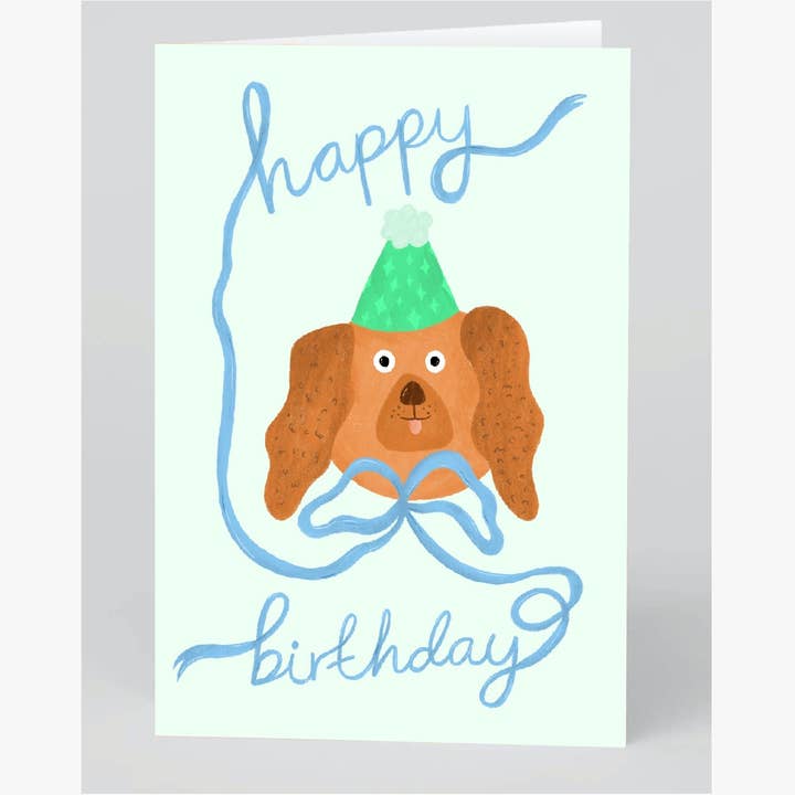 Biglietto di compleanno con nastri per la vendita all'ingrosso da parte di Amy B-W