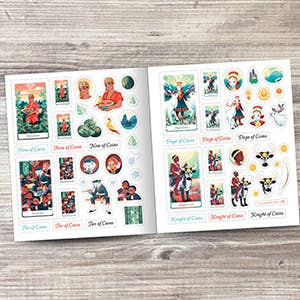 Penguin Random House LLC - Wholesale Sticker - Tarot of The Divine Stickerology7