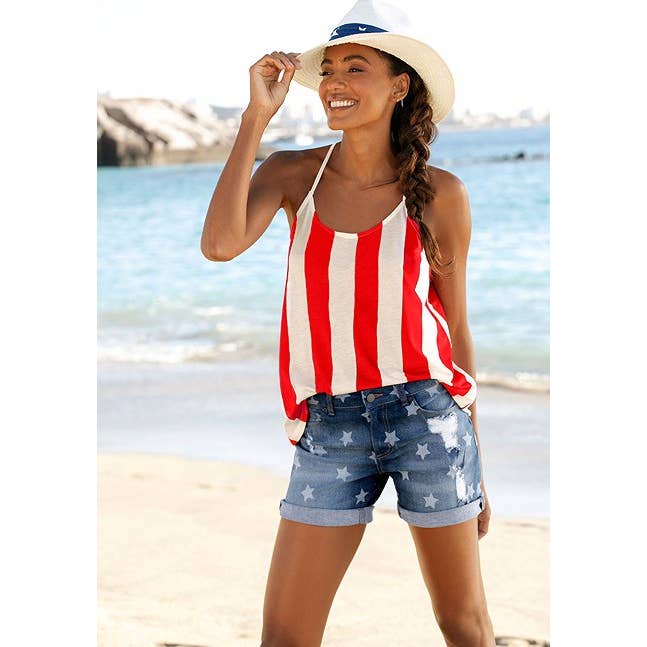 LASCANA Women's Strappy Racerback Top for wholesale by Lascana