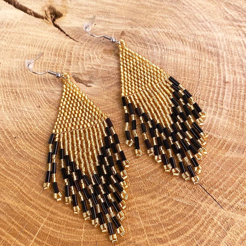 MAISON HALLEUX SRL - Wholesale Dangle Earrings - Miyuki Diamond Drop Earrings8