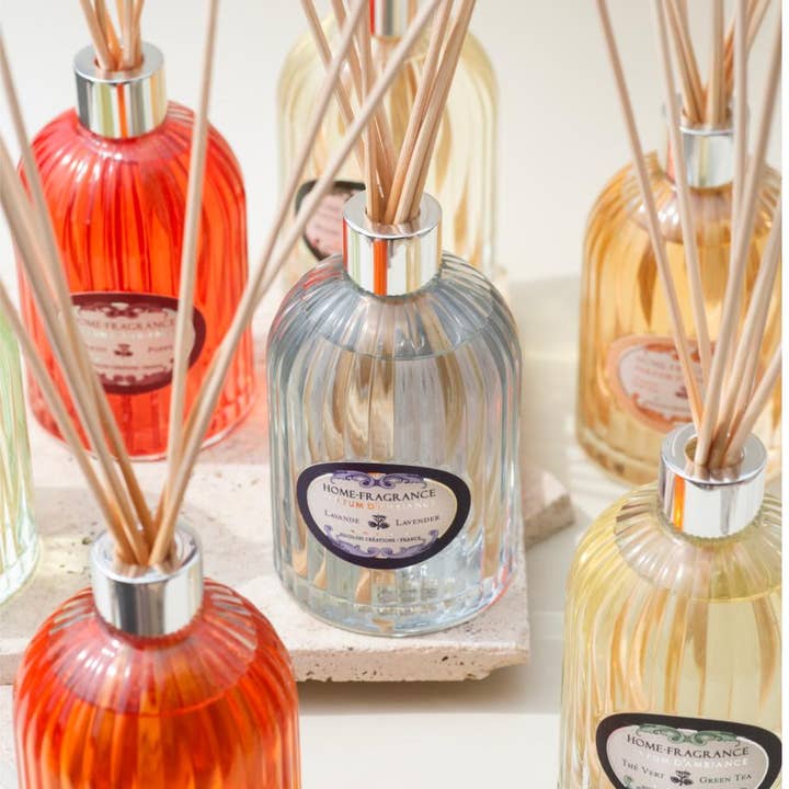 La Belle France - Vente Diffuseur à tiges - Diffuseurs Reed Vintage Style Home 250 ml (8,50 floz)10