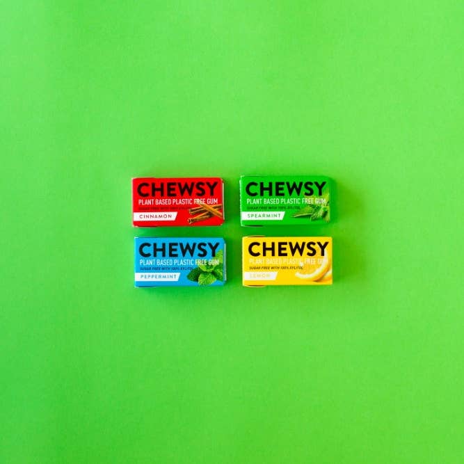 Chewsy – wholesale Chewing gum – Chewsy Spearmint Gum3
