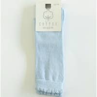 Cotton Socks – Engroshandel Strømper - Børn og baby – MA100 høje sokker med ribkant i perlestrik, 100 % bomuld10