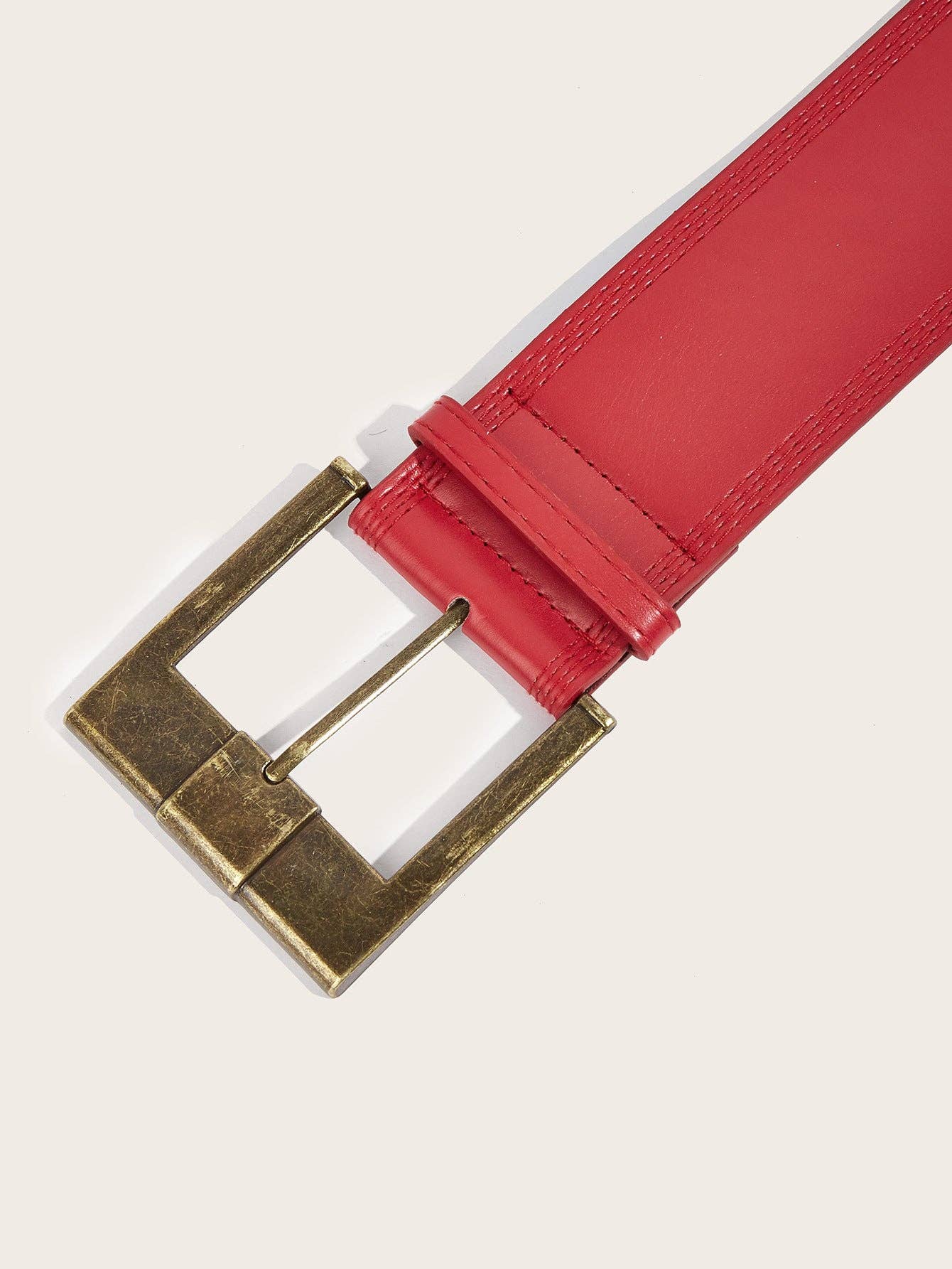 Dipped Shop - Wholesale Belt - Women's - Vintage Distressed Leather Wide Belt DP25G4455