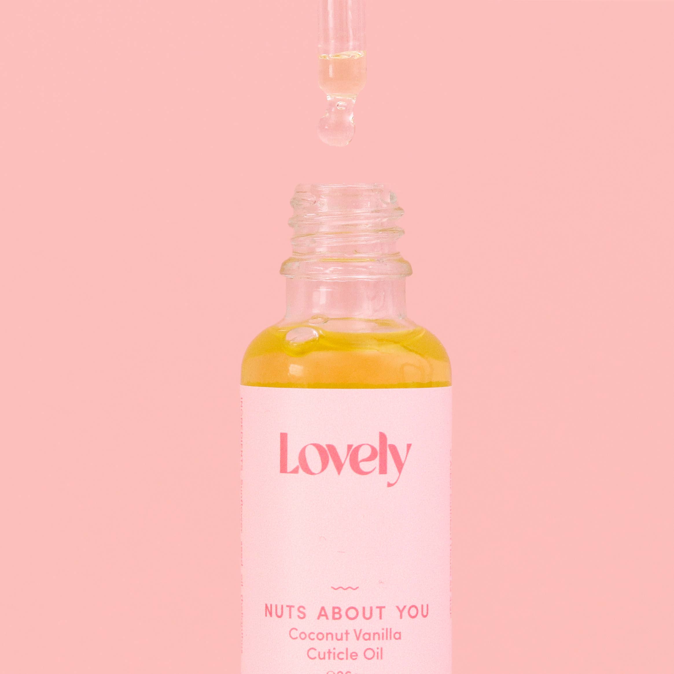 Lovely Skincare – wholesale Cuticle oil – Cuticle Oil - Nuts About You - Coconut Vanilla3