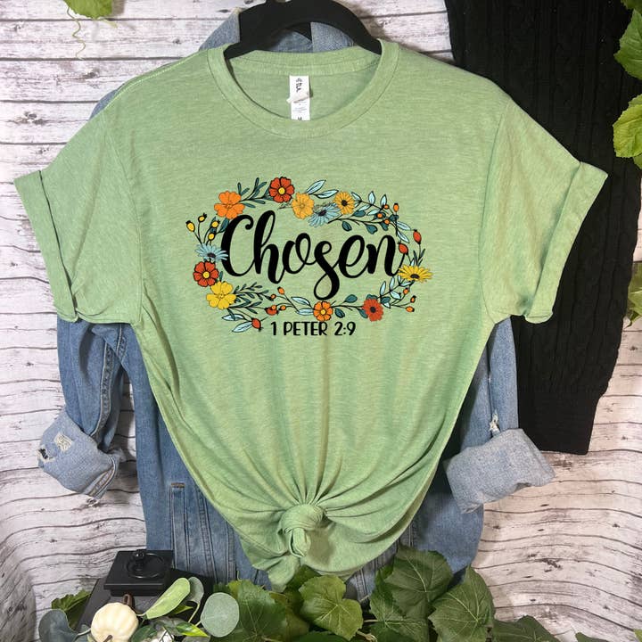 Chosen T-Shirt for wholesale by Duck Creations Wholesale